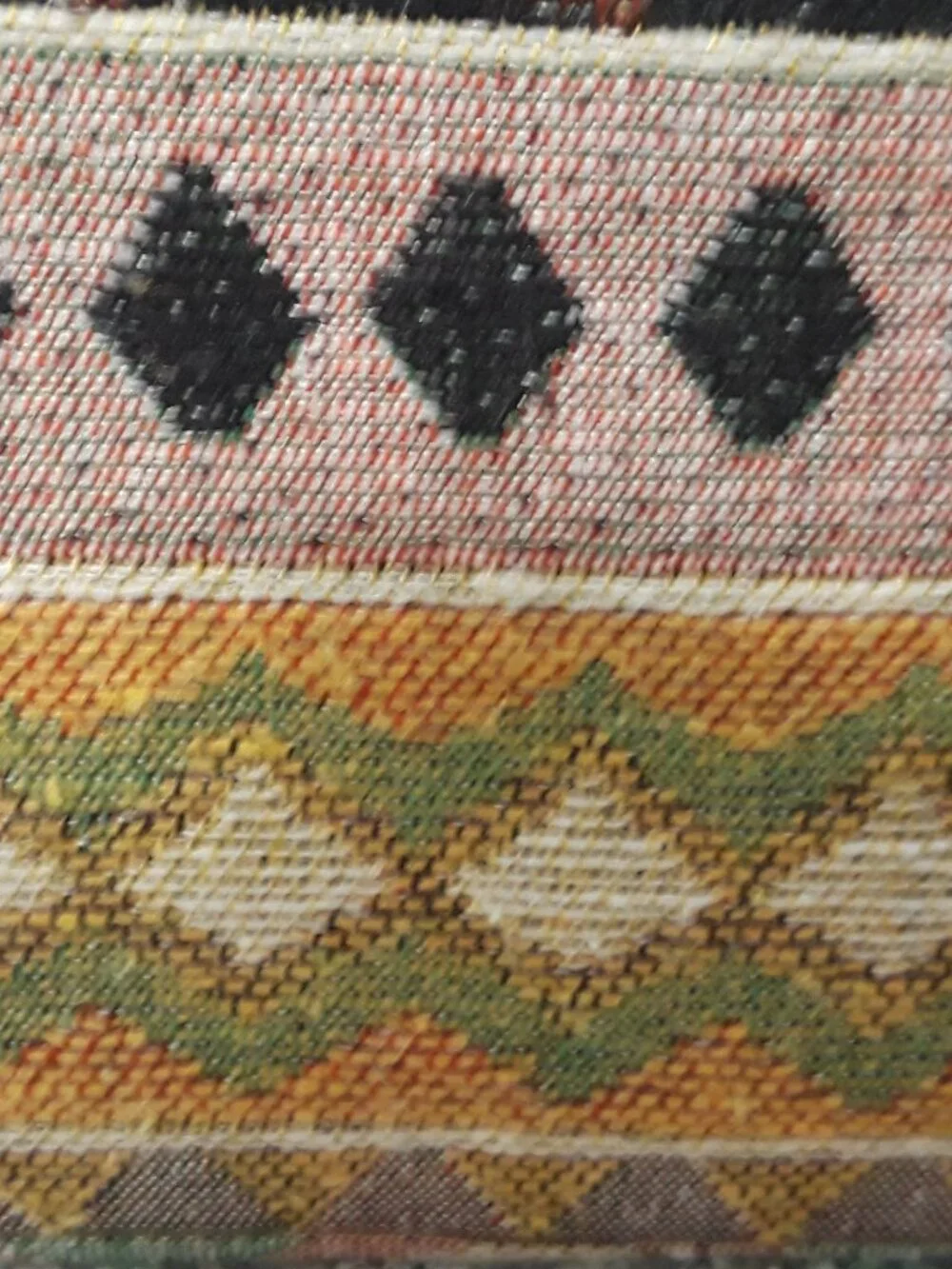 Southwestern Woven Fabric Clutch Wallet Aztec Geometric Cash Organizer Envelope